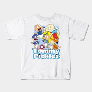 tommy pickles cartoon anime 90s movies Kids T-Shirt